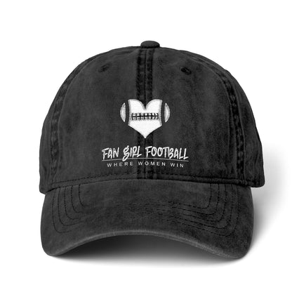 Women's Pigment-Dyed Cap with Fashion Undervisor (Embroidery)