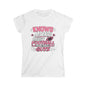 "Knows More About Football Than Most Guys" Pink Graphic