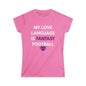 "My Love Language is Fantasy Football" Women's T‑Shirt