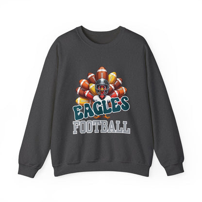 Philadelphia Eagles Thanksgiving Football Crewneck Sweatshirt