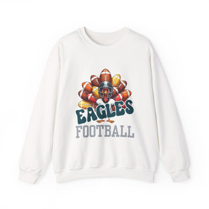 Philadelphia Eagles Thanksgiving Football Crewneck Sweatshirt