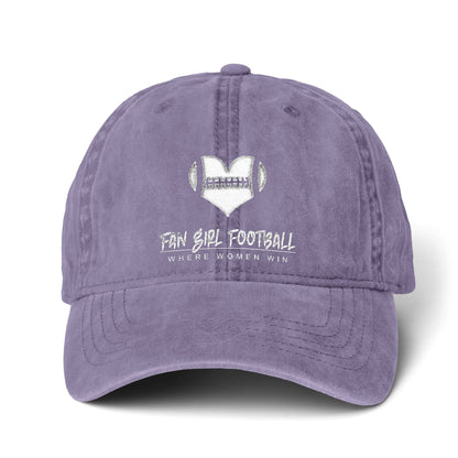 Women's Pigment-Dyed Cap with Fashion Undervisor (Embroidery)