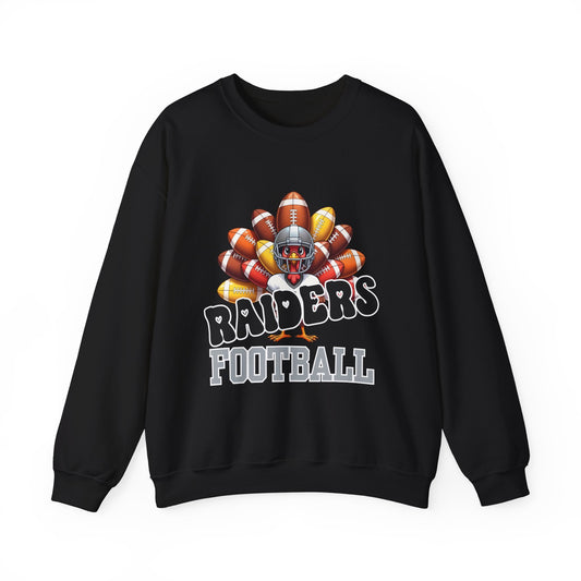 Las Vegas Raiders Thanksgiving Football Crewneck Sweatshirt