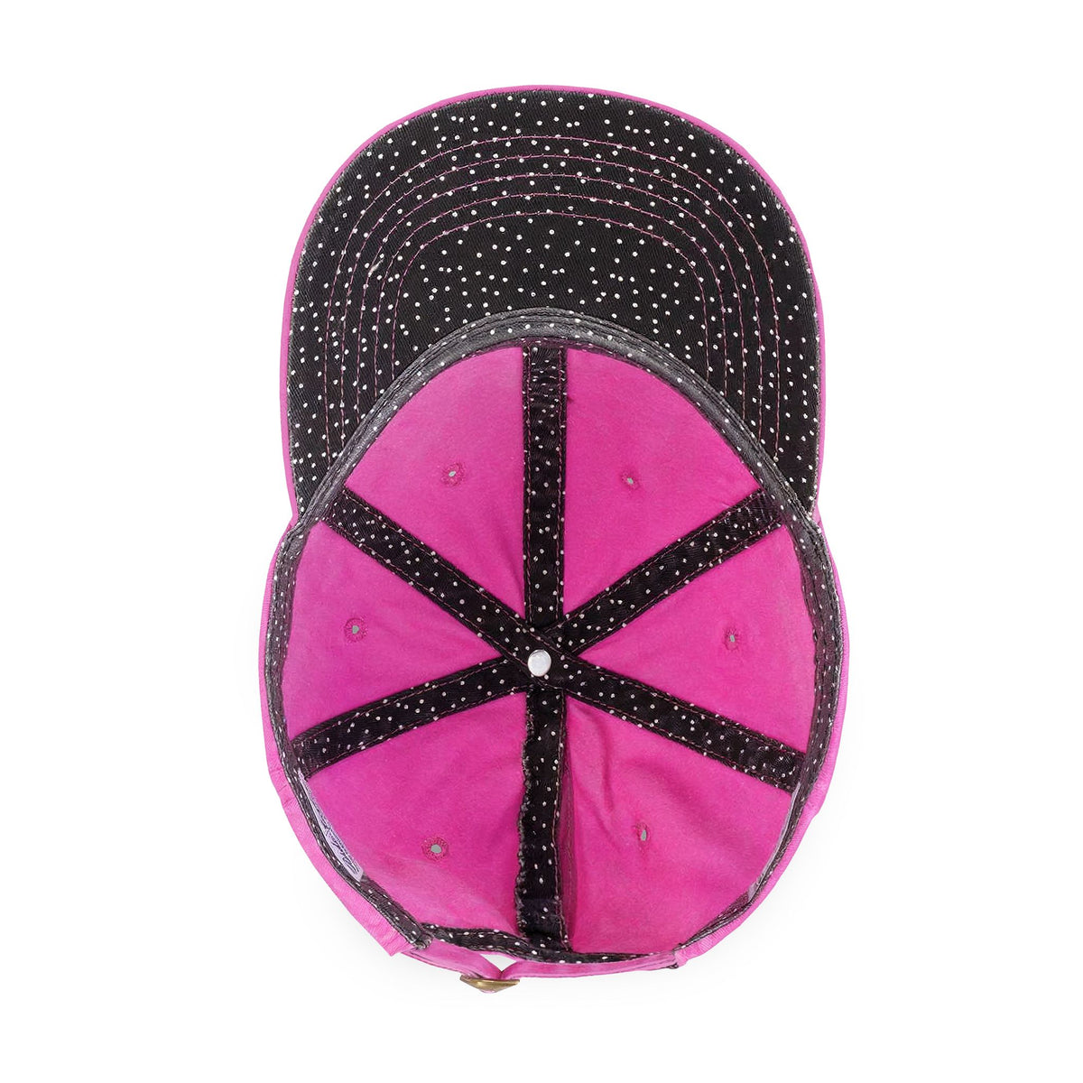 Women's Pigment-Dyed Cap with Fashion Undervisor (Embroidery)
