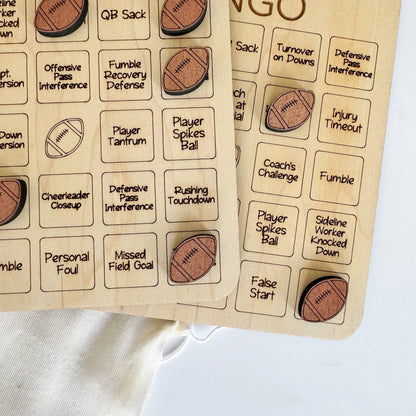 Football Bingo Game (4 boards)