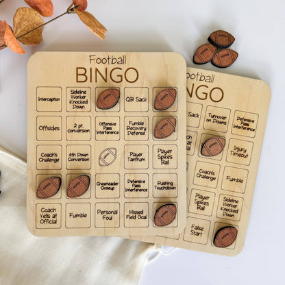 Football Bingo Game (4 boards)