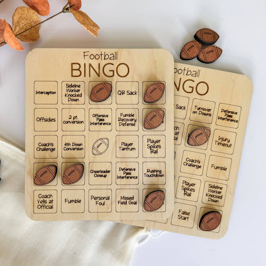 Football Bingo Game (4 boards)